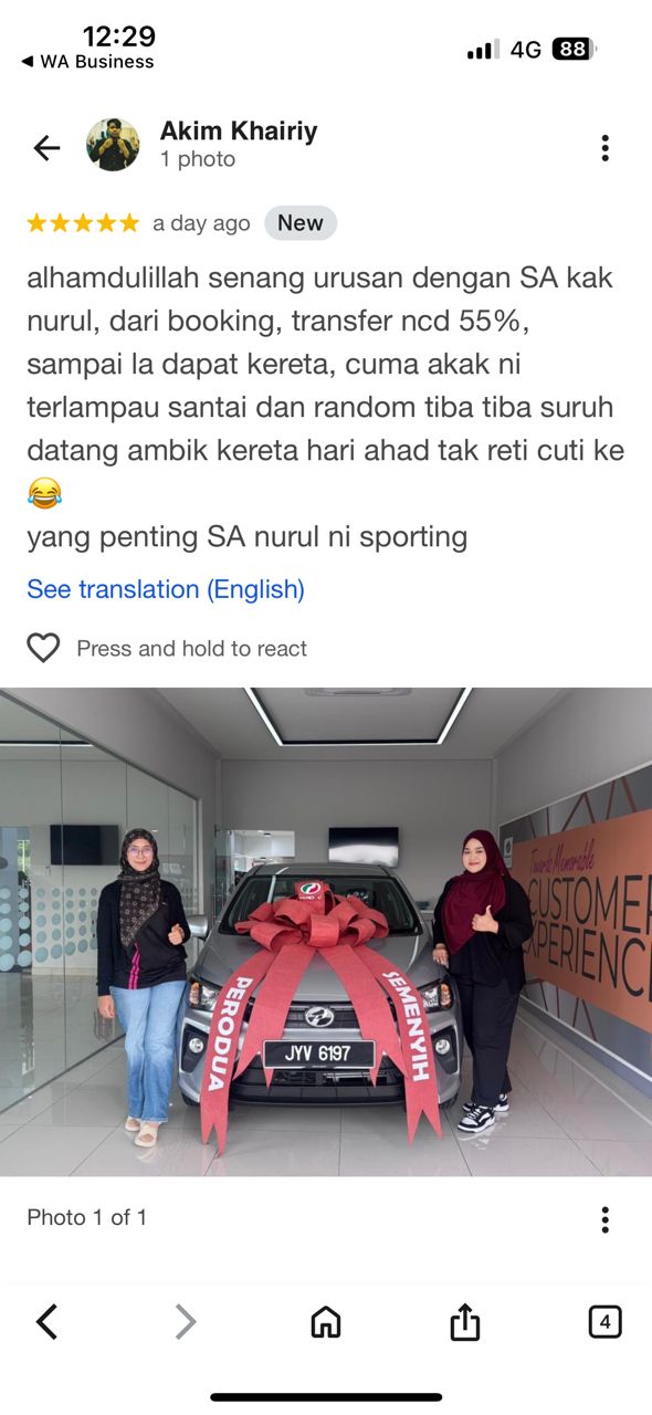 Testimoni Pelanggan C