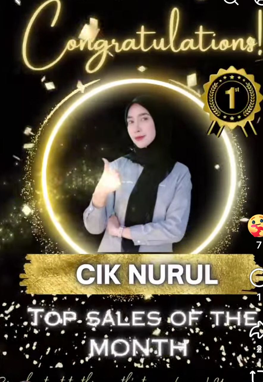 Nurul — Top Sales of the Month