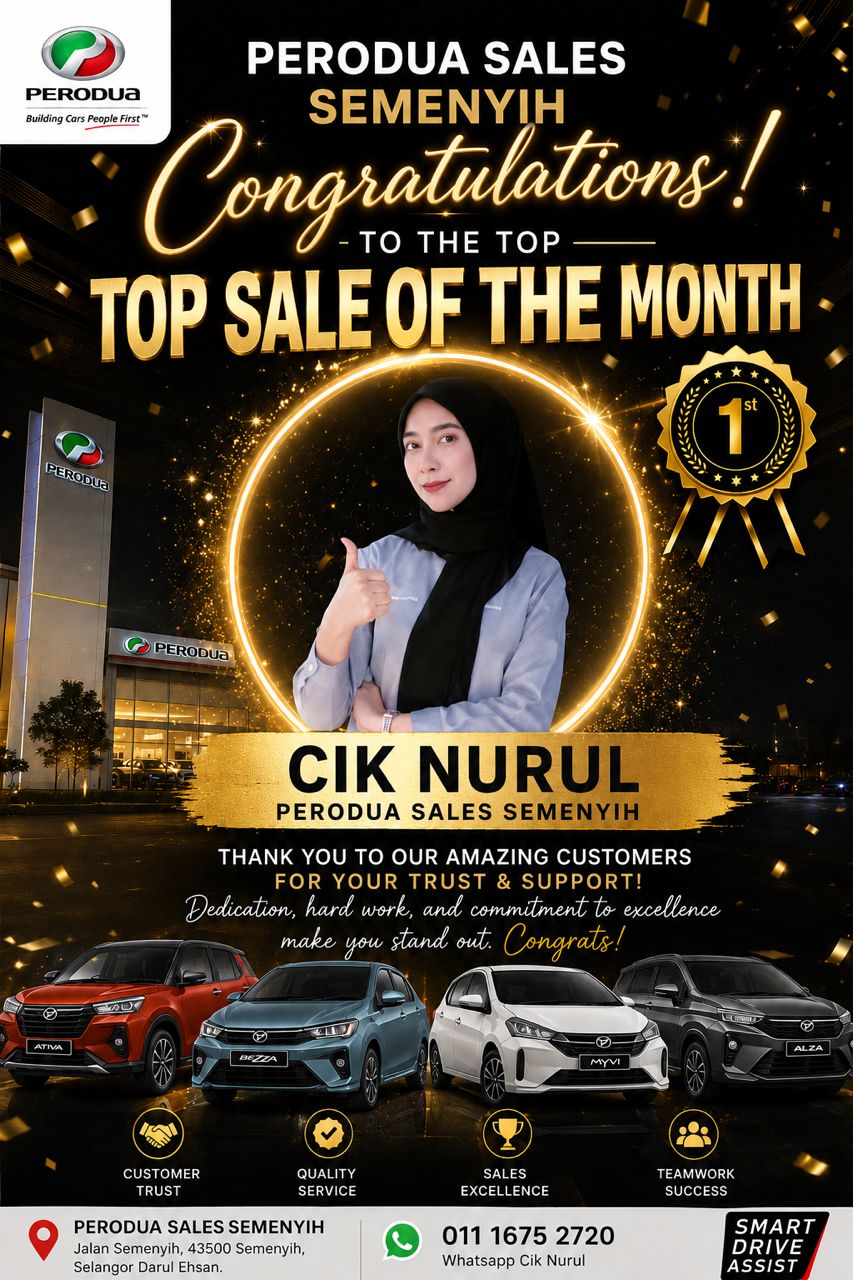 Nurul — Penasihat Jualan Perodua